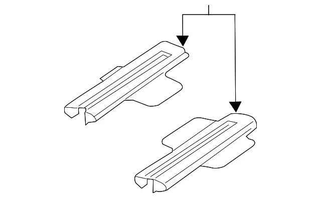 Seat Track Cover - Nissan (88542-3KA1B)