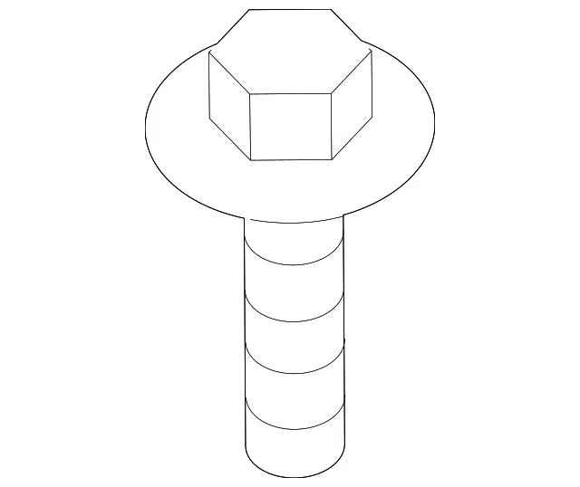 Cushion Assembly Bolt - Kia (88550-C1000)