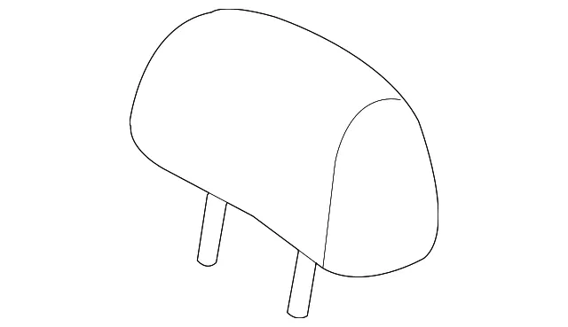 Headrest - Kia (88600-3F100GH3)