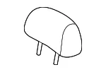 Headrest - Kia (88600-3F100GH3) - view 3