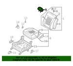 Headrest - Kia (88600-3F700713) - view 4