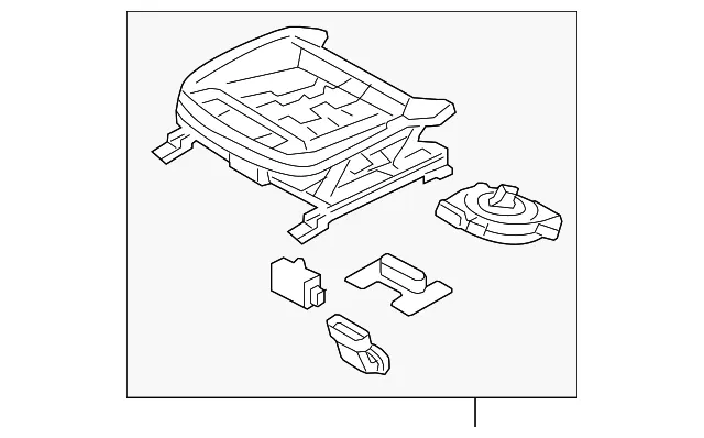 Seat Adjuster - Kia (88600-4UAQ0)