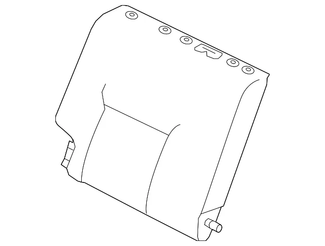 Seat Back Assembly - Nissan (88600-5R00A)