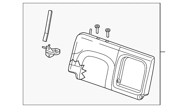 Seat Back Assembly - Nissan (88600-9AL1A)