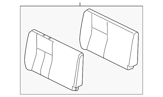 Seat Back Assembly - Nissan (88600-9FT0A)
