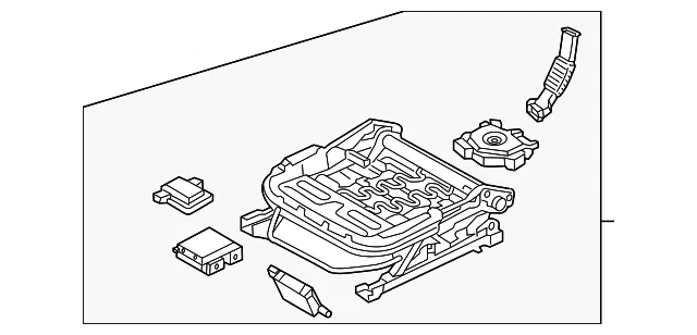 Seat Track - Kia (88600-AT450CCV)