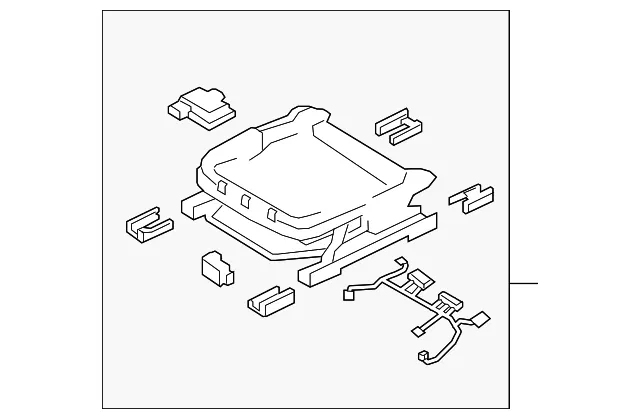 Track Assembly - Kia (88600-D4411)