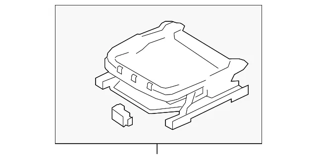Seat Track - Kia (88600-D5011)