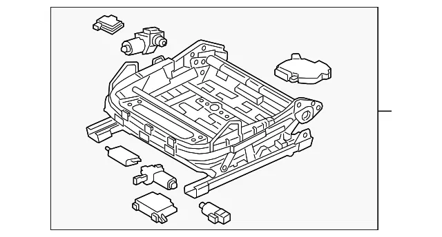 Seat Adjuster - Kia (88600-J5110)