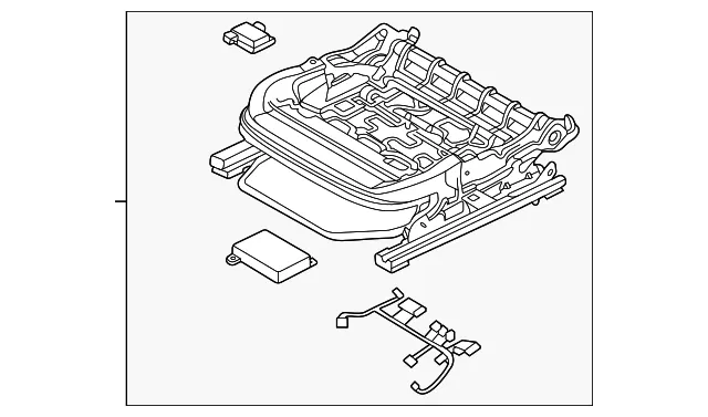 Seat Adjuster - Kia (88600-L2TK0)