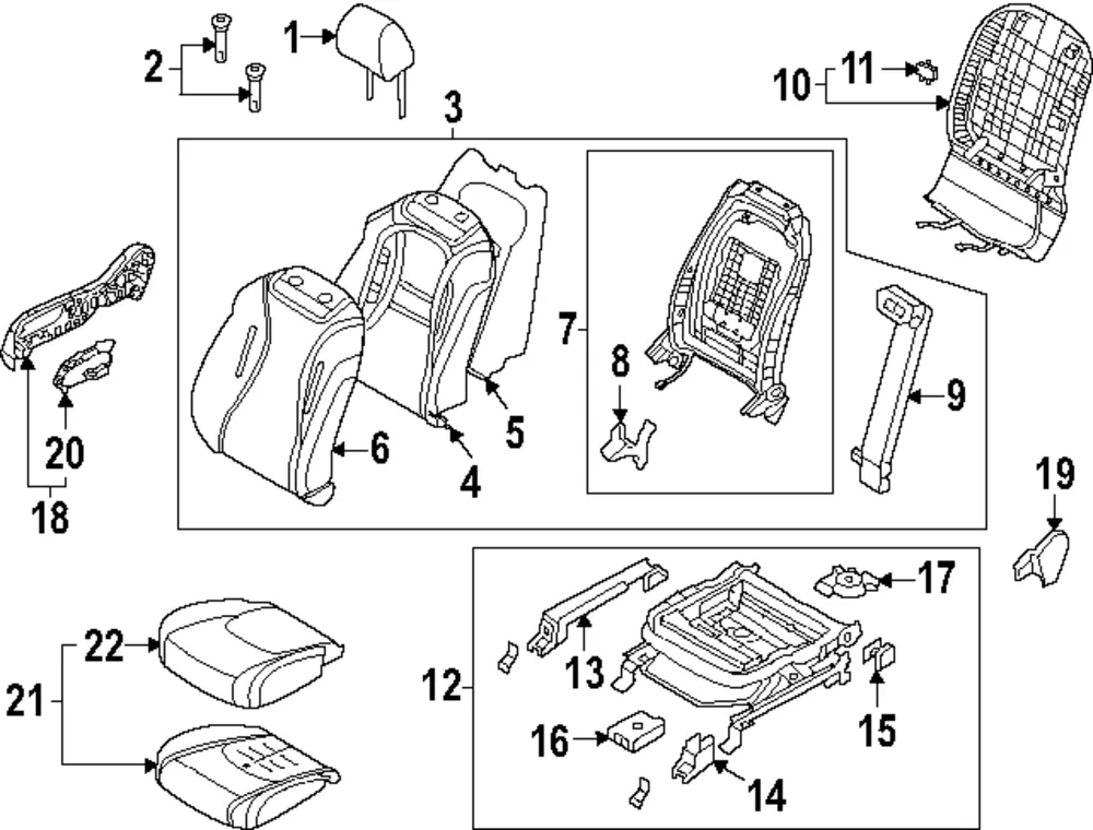Track Assembly - Kia (88600-R0965OFB)
