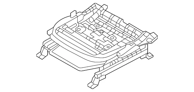 Seat Frame - Kia (88600-R5225)