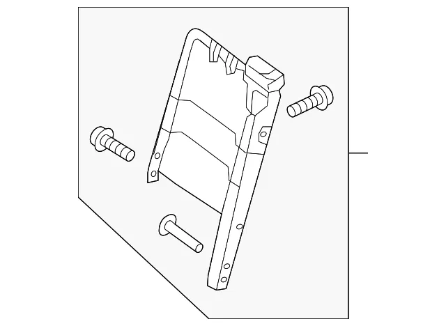 Seat Back Frame - Nissan (88601-1PC0A)