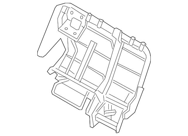 Seat Back Frame - Nissan (88601-5AA0A)