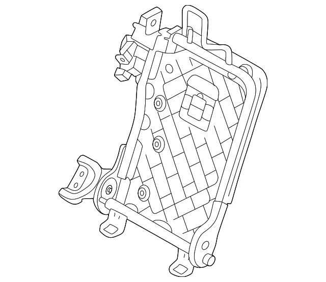 Seat Back Frame - Nissan (88601-7BA0A)
