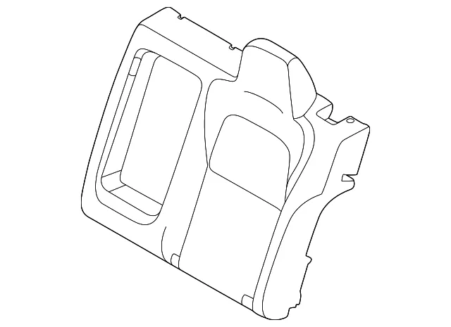 Seat Back Cushion - Nissan (88605-7BA0A)