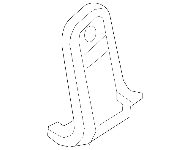 Rear Seat Back Center Bracket Assembly - Nissan (88606-5RB0A)