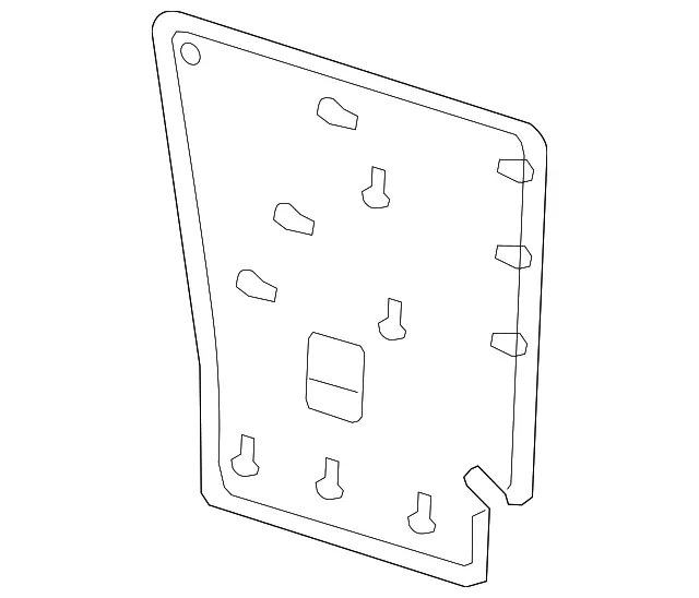 Seat Back Panel - Nissan (88609-6FK0A)
