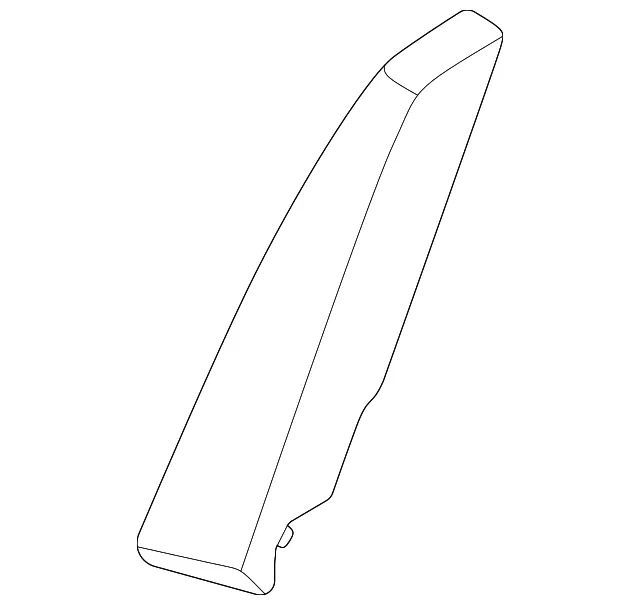 Seat Back Bolster Assembly - Nissan (88610-6LM1A)