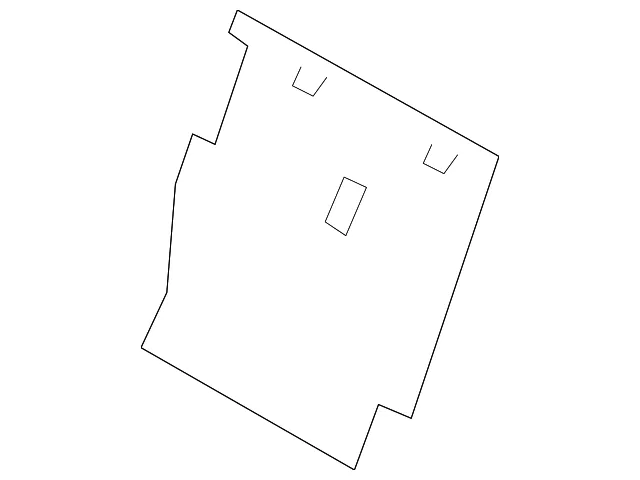 Seat Back Panel - Passenger Side (RH) - Nissan (88618-3NF0A)