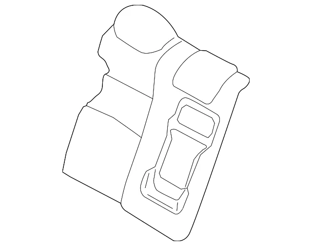 Seat Back Cover - Passenger Side (RH) - Nissan (88620-6CB0A)