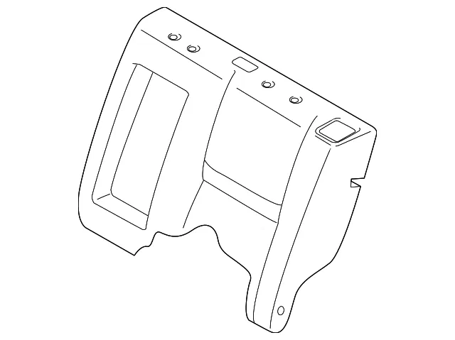 Seat Back Cover - Nissan (88620-6MJ0A)