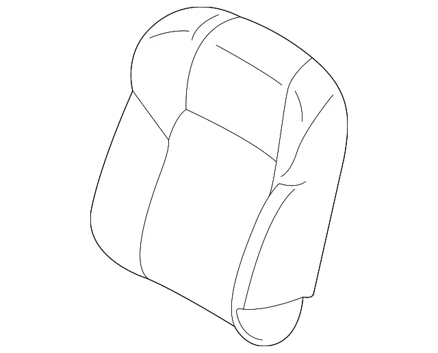 Seat Back Cushion Cover - Nissan (88620-6TD4B)