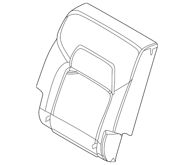 Seat Back Cushion Cover - Nissan (88620-6TE8B)