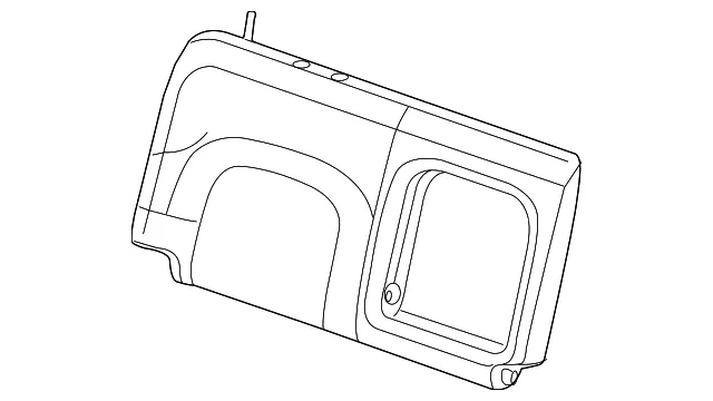 Seat Back Cushion Cover - Nissan (88620-9BV0C)