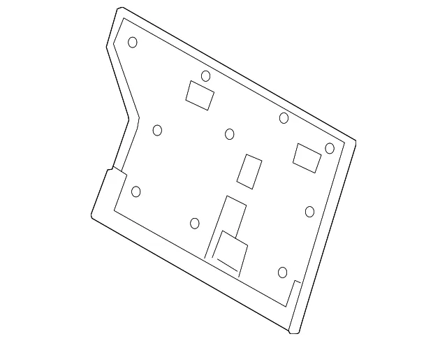 Seat Back Panel - Nissan (88622-9UA0C)