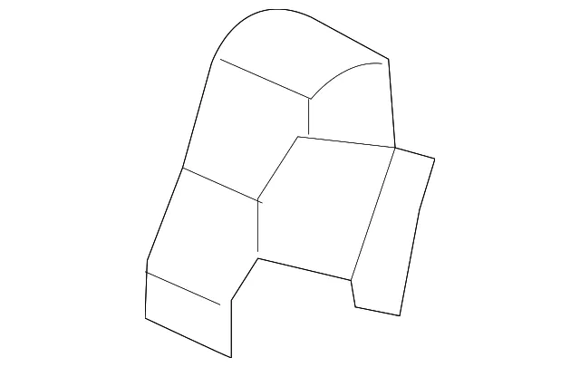 Seat Belt Retractor Cover - Nissan (88623-3JA0A)
