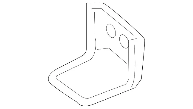 Folding Seat Lock Striker - Nissan (88642-3SA0A)