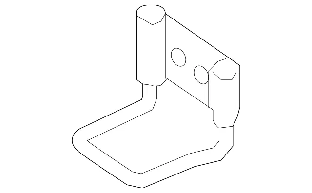 Folding Seat Lock Striker - Nissan (88642-6LB0A)