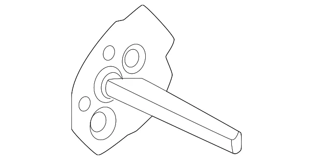 Folding Seat Lock Striker - Nissan (88642-7LG0A)