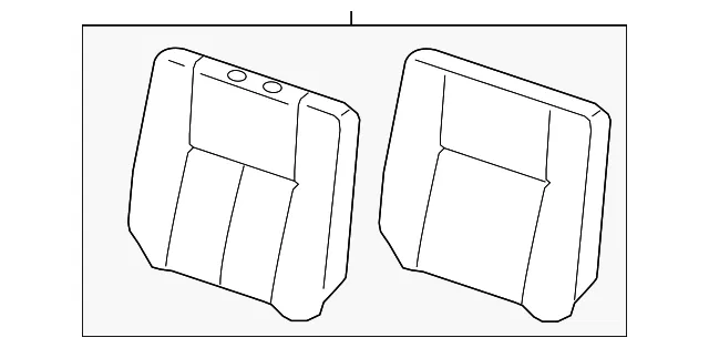 Seat Back Assembly - Nissan (88650-9FT0D)