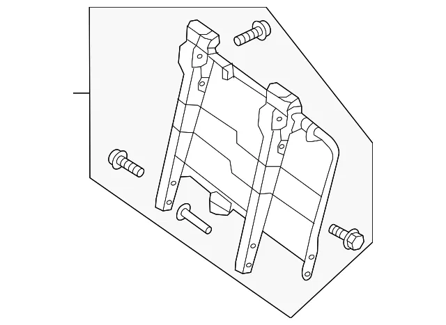 Seat Back Frame - Nissan (88651-1PC0A)