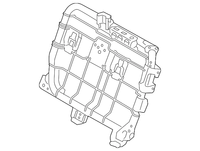 Rear Seat Back Frame Assembly - Nissan (88651-6WK0A)