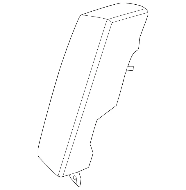 Seat Back Bolster Assembly - Nissan (88660-7LG0A)
