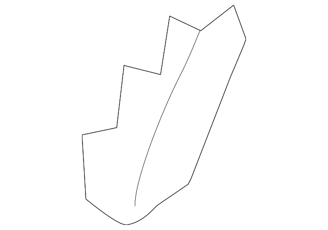 Seat Back Cushion Cover - Nissan (88661-JA00A)