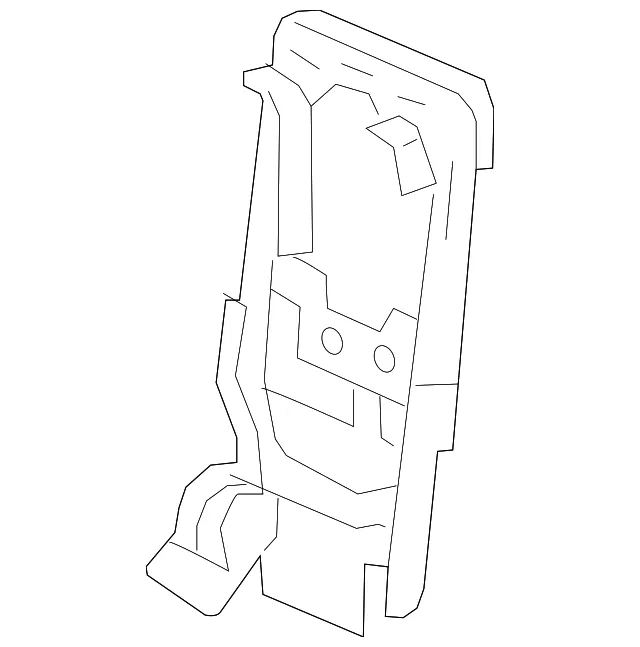 Seat Armrest Bracket - Nissan (88666-4BK0A)