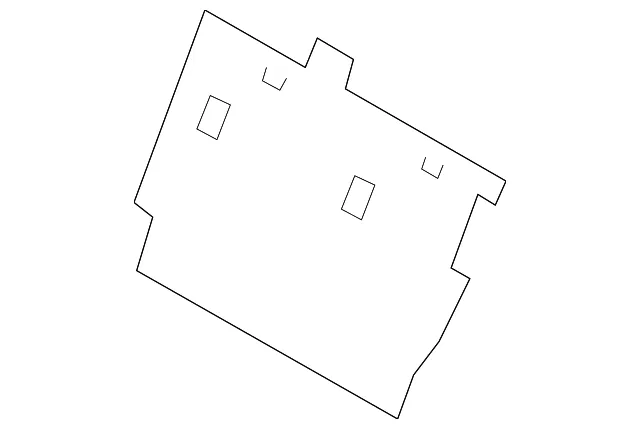Seat Back Panel - Driver's Side (LH) - Nissan (88668-3NF0A)