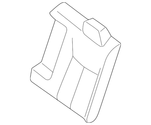 Seat Back Cushion Cover - Nissan (88670-3YU6C)