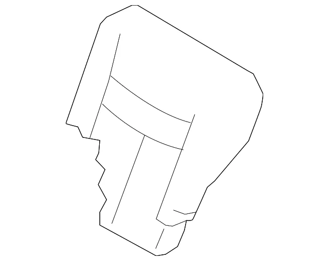 Seat Back Cushion Cover - Nissan (88670-5AB0C)