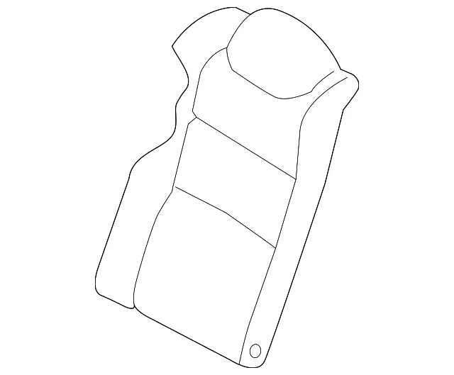 Seat Back Cushion Cover - Nissan (88670-9HF1A)