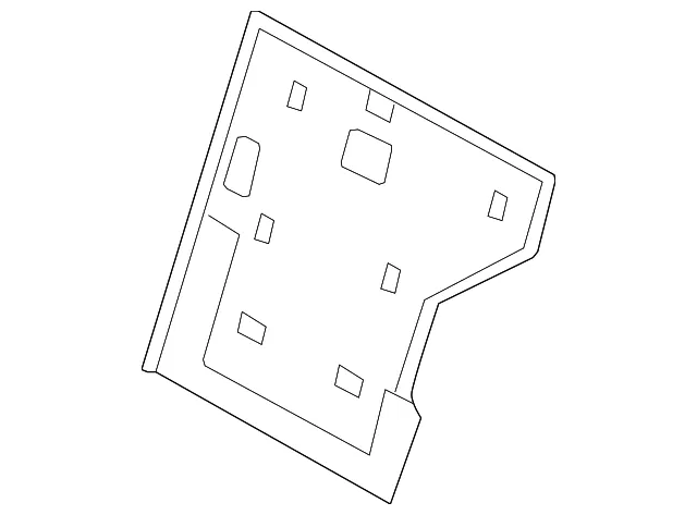 Seat Back Panel - Nissan (88672-9UA0C)