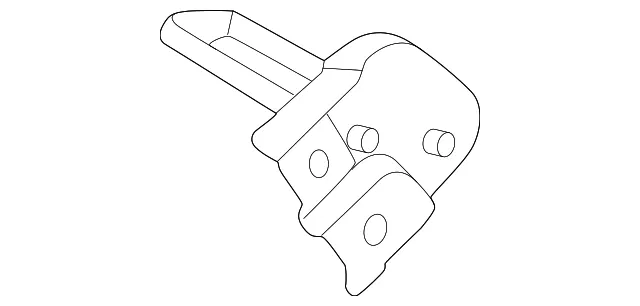 Folding Seat Lock Striker - Nissan (88692-7BA0A)