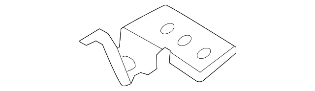 Seat Back Frame Upper Bracket - Nissan (886D6-6TF0A)
