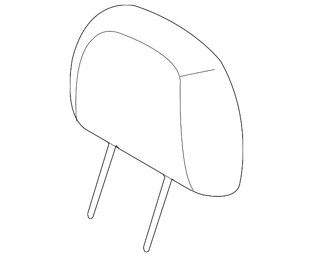 Headrest - Kia (88700-1F0001BK)