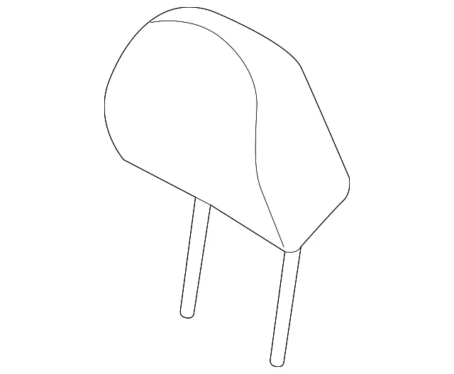 Headrest - Kia (88700-1WAA0BDM)
