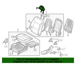 Headrest - Kia (88700-1WEE0BGQ) - view 4